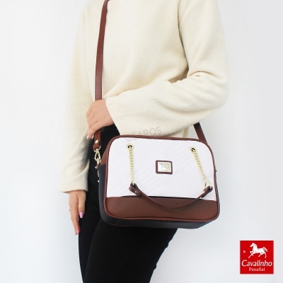 Mala De Mão Cavalinho Poésie 16140512 Preto Mel