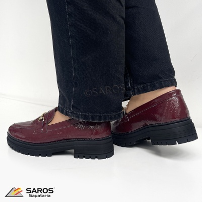 Sapato Saros Loafer 1066 Bordo
