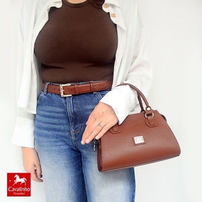 Mala De Mão Cavalinho Muse 18300602 Camel