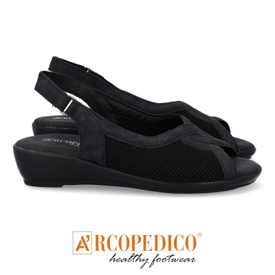 Sandalia Arcopedico 4475 D25 Preto