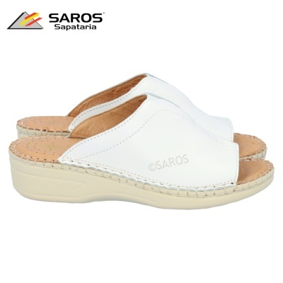 Chinelo Saros 85 Branco