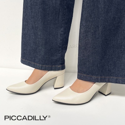 Sapato Piccadilly Safiano 745135 Bege