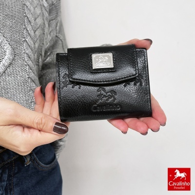 Porta-cartões Cavalinho Cavalo Lusitano 28090279 Preto