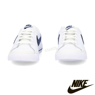 Sapatilha Nike Court Legacy Da5380 Branco E Azul