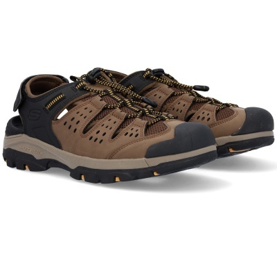 Sandalia Skechers Tresmen Menard 205113 Castanho