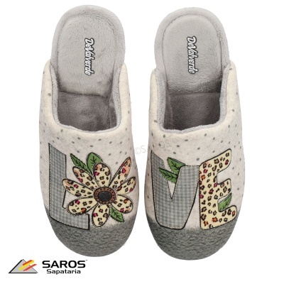 Chinelos (interior) Devalverde 1153 Cinza