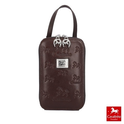 Porta-telemovel Cavalinho Cavalo Lusitano 28090278 Castanho