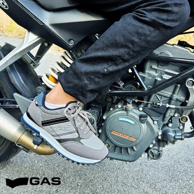 Sapatilha Gas Sedrik Mix Gam423901 Cinza