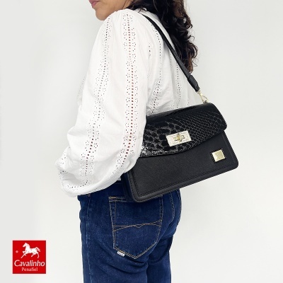 Bolsa Cavalinho Cherry Blossom 18810529 Preto