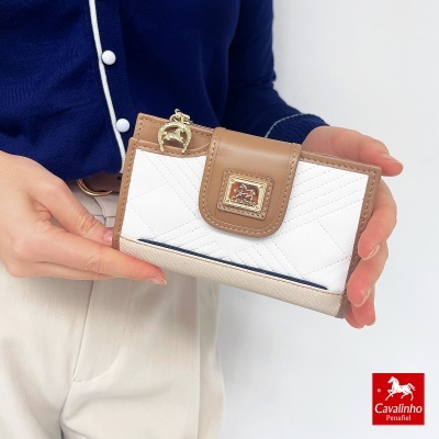 Carteira Cavalinho Poésie 26140232 Azul-bege