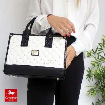 Bolsa Cavalinho Craft 16010479 Branco E Preto