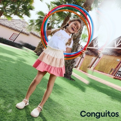 Sapato Conguitos Alpargata Cosh215031 Multi-bege