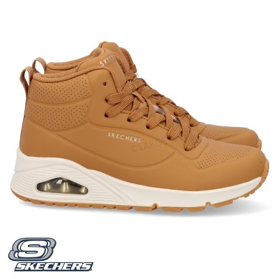 Sapatilha Skechers Uno Stand High 177097 Camel
