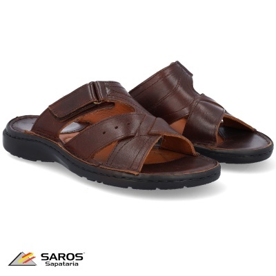 Chinelo Saros 9016 Castanho