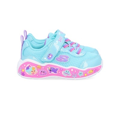 Sapatilha Skechers Play Scene Fun Squad 303158n Turquesa