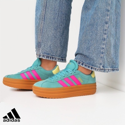 Sapatilha Adidas Vl Court Bold Jq5634 Multi-verde