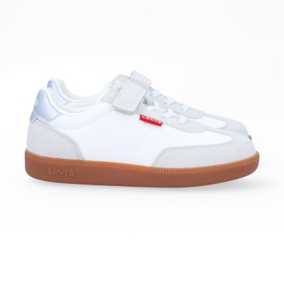 Sapatilha Levis Jackson Vjac0024s Branco E Prateado