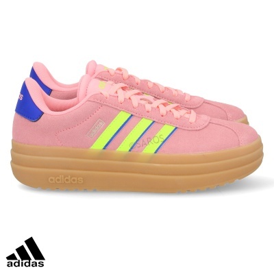 Sapatilha Adidas Vl Court Bold Ih8089 Rosa