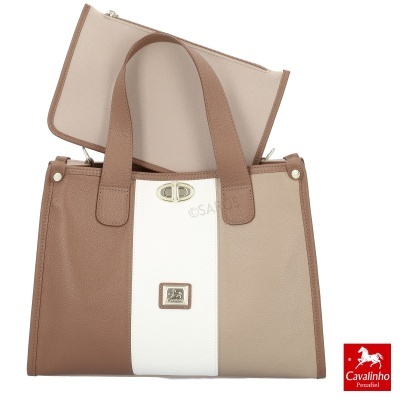 Bolsa Cavalinho Soft Skin 16070551 Multi-bege