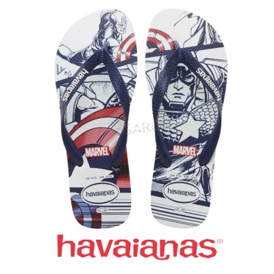 Chinelo Havaianas Top Marvel 4139511 Azul