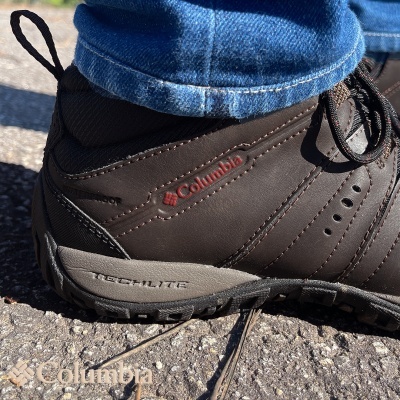 Sneakers Columbia Woodburn Ii Waterproof 1553001 Castanho