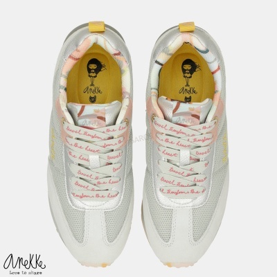 Sapatilha Anekke Smart 40360 Prata