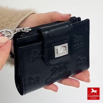 Carteira Cavalinho Cavalo Lusitano 28090233 Preto