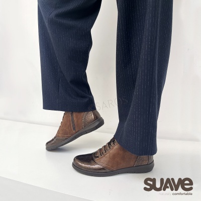 Botim Suave Oxford 6663 Multi-castanho