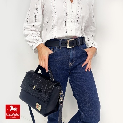 Bolsa Cavalinho Cherry Blossom 18810528 Preto