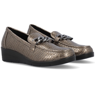 Sapato Comfeet Conforto 24222-28 Bronze