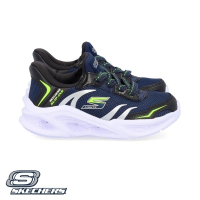 Sapatilha Skechers Meteor Luzes 403848l Azul