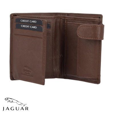 Carteira Jaguar Hesperia 1301 Castanho