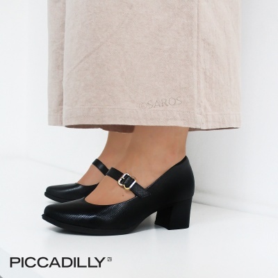 Sapato Piccadilly Mary Jane 654063 Preto