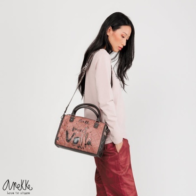 Mala De Mão Anekke Parisian 41811-345 Multicolor