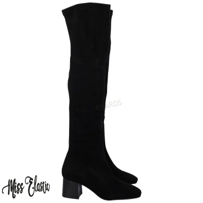 Bota Miss Elastic 77354 Preto
