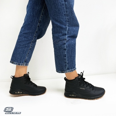 Sapatilha Skechers Uno Stand High 177097 Preto