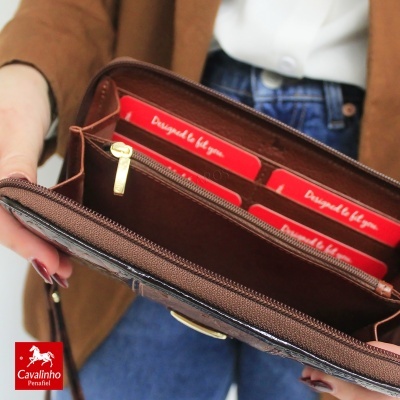 Carteira Cavalinho Honor 28190213 Camel