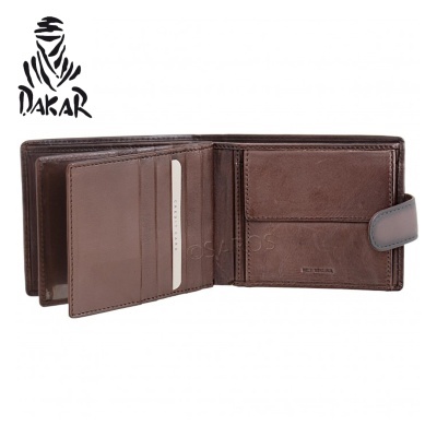 Carteira Dakar Dkb1005 Castanho