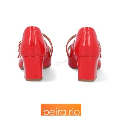 Sapato Beira Rio 4314.105 Vermelho