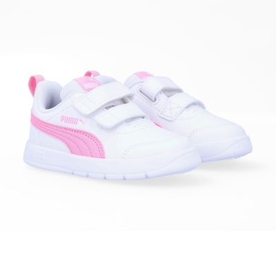 Sapatilha Puma Courtflex 310252 Branco Com Rosa