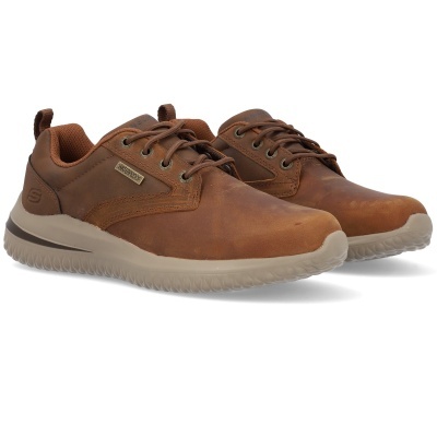 Sapato Skechers Delson Glavine 210661 Castanho