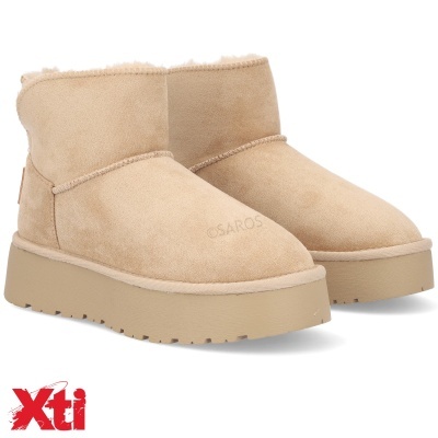 Bota Pantufa Xti 142197 Bege