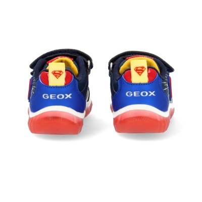 Sapatilha Geox Super Homem Luzes B565zb Multi-azul