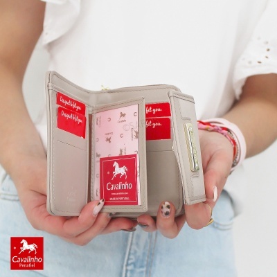 Carteira Cavalinho La Vie 26190218 Cinza