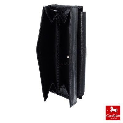 Carteira Cavalinho Cavalo Lusitano 28090221 Preto