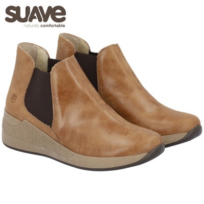 Botim Suave 11010 para mulher em Camel
