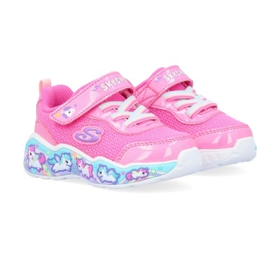Sapatilha Skechers Play Scene Fun Squad 303158n Multi-rosa