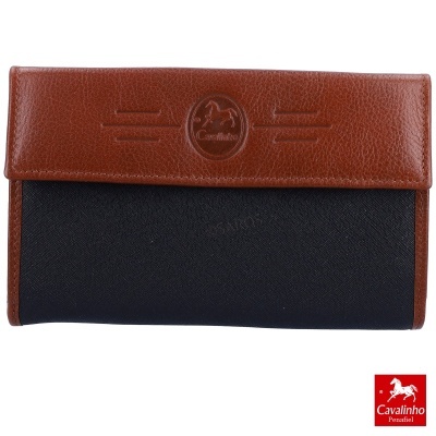 Carteira Cavalinho Poésie 26140206 Preto Mel