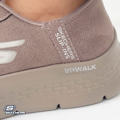 Sapatilha Skechers Slip Ins Go Walk Flex Mali 124837 Castanho