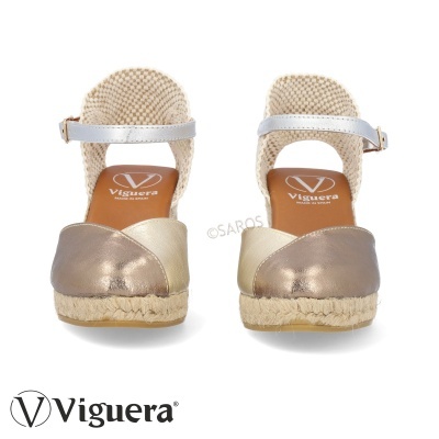 Sandalia Viguera 2148 Platina